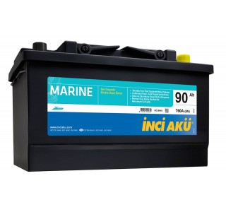 Marine Akü Fiyatları - 90 Amper Marin İnci Akü